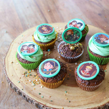 Muffinaufleger Deko Tipps Robin Hood Schlitzohr von Forest