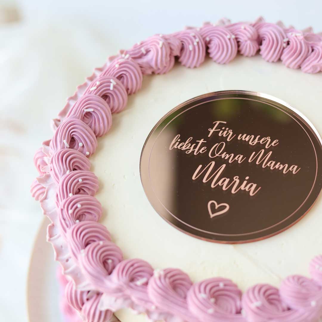 Caketopper für besondere Anlässe
