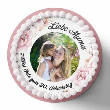 Tortenaufleger mit eigenem Foto
