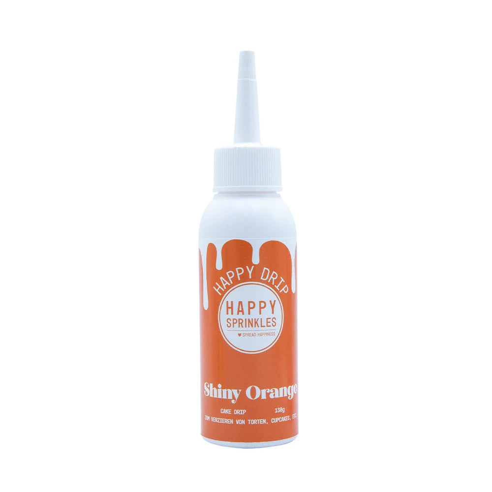 Oranger Cake Drip Happy Drip Shiny Orange