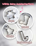 Keksausstecher Auswahl Weihnachten Firmen Geschenkset Zuckerwuschel