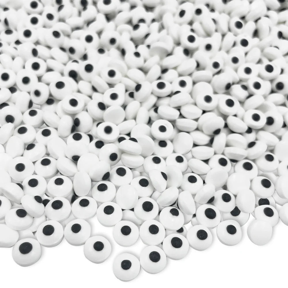 Lustige Zuckerstreusel mit Augen für Kindergeburtstag