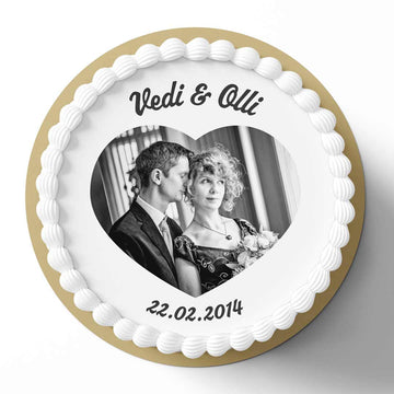 Hochzeit Jubiläum Tortenbilder personalisiert