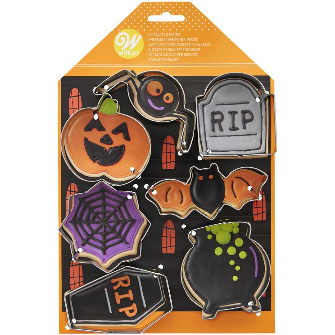 WIlton Ausstecher Halloween Spukhaus 7 Teile Set