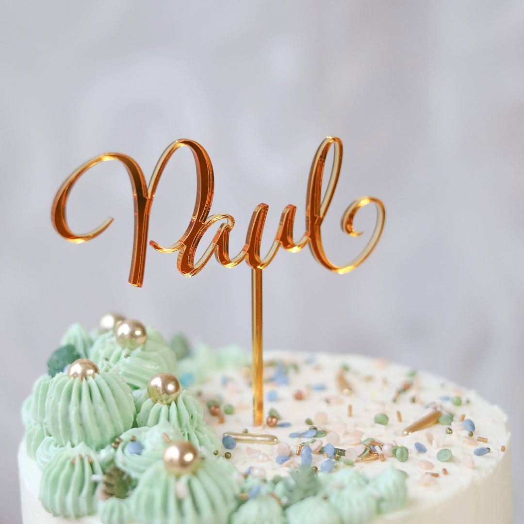 Cake Topper für besondere Anlässe