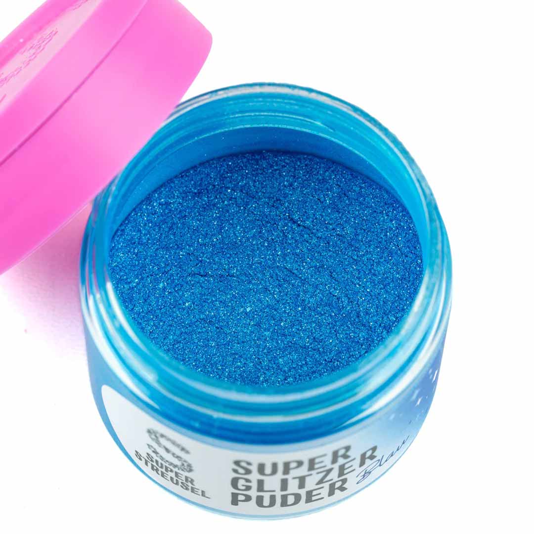 SuperGlitzerPuder Blau Super Streusel