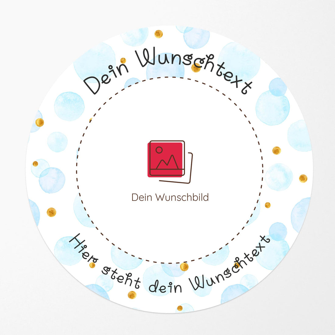 Geburt Tortenbild für Jungen personalisieren