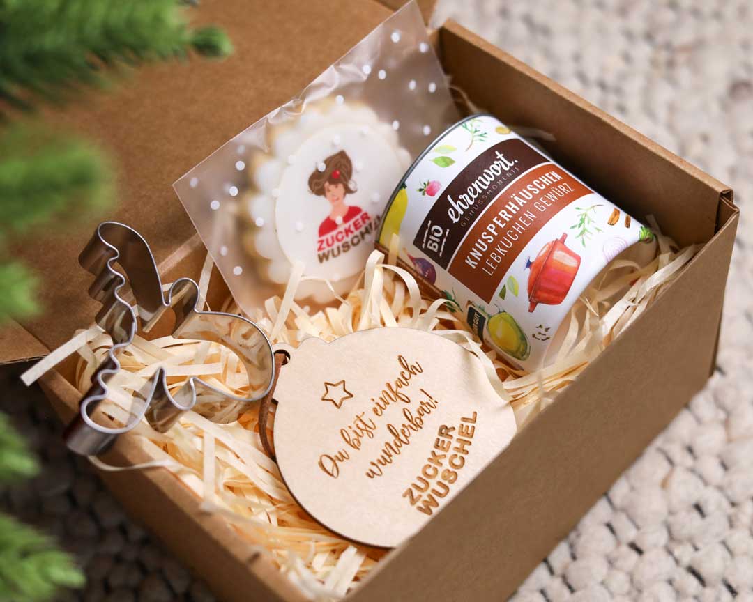 Weihnachtsgeschenke für Firmen – persönlich, regional & mit Logo