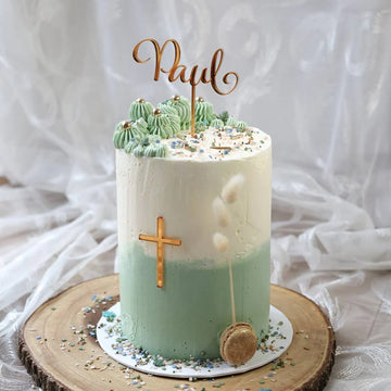 Cake Topper für Taufe & Geburt