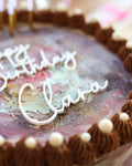 Cake Charm Kombi Happy Birthday Wunschname