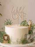 Holz Cake Topper 