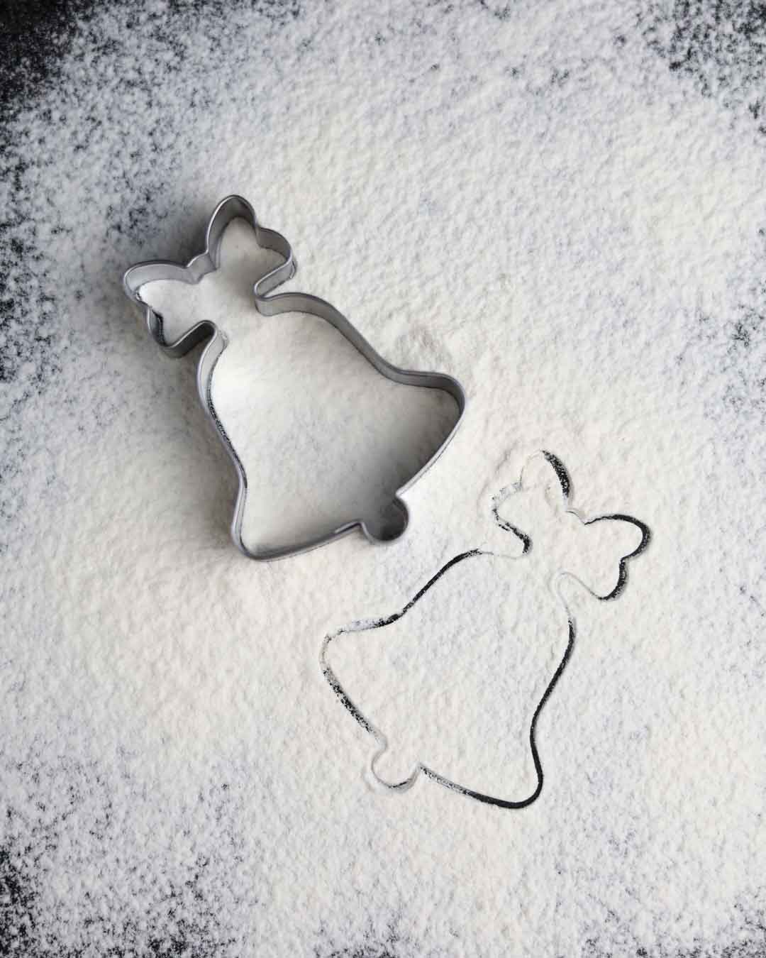 Backzubehör Ausstechform Glocke Weihnachten