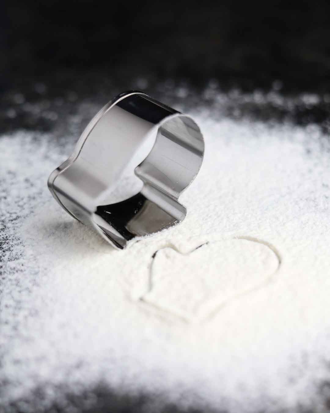 Edelstahl Keksausstecher Weihnachtsmotiv Fäustling Österreich