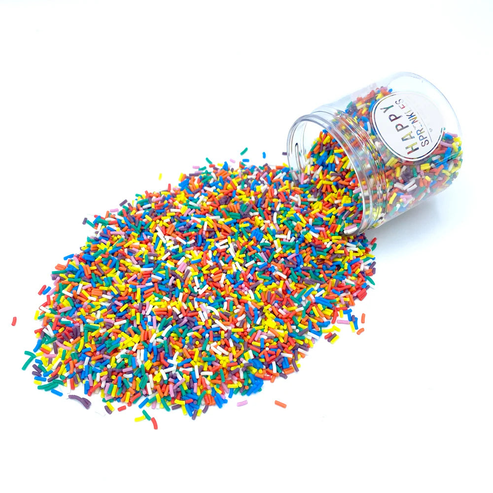 Funfetti Bakeable Strands Happy Sprinkles 80g Dose