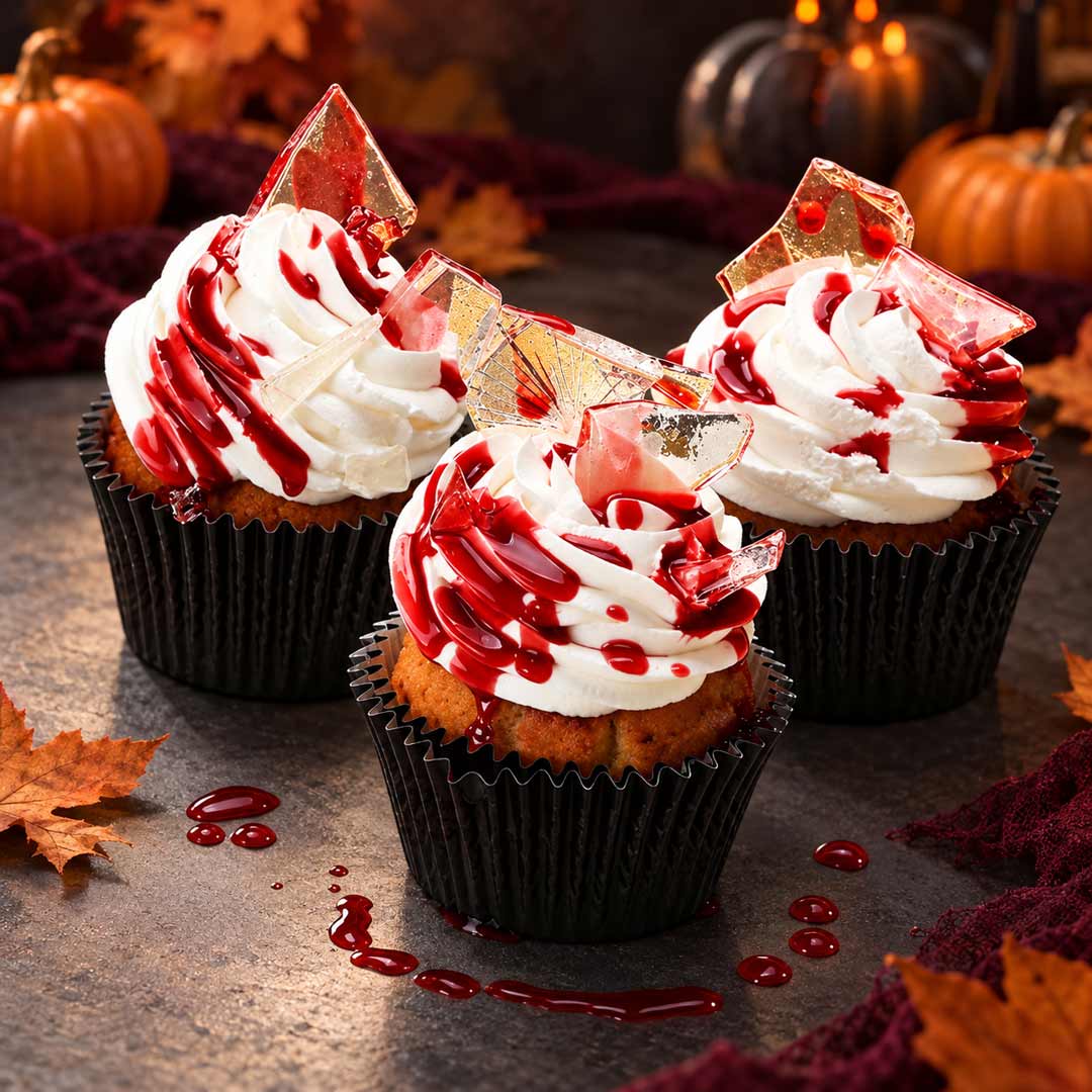 Halloween Flüssiges Blut Kirsch Topping