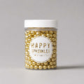 Happy Sprinkles Gold Metallic Choco S 80g Dose