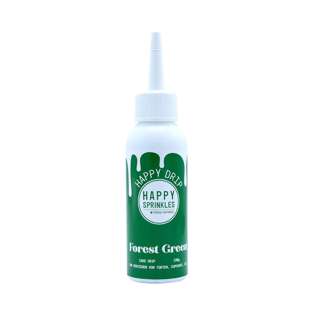 Grüner Cake Drip Happy Sprinkles Happy Drip Forest Green