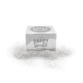 Happy Sprinkles Happy Sparkle Glitzer Silber 12g