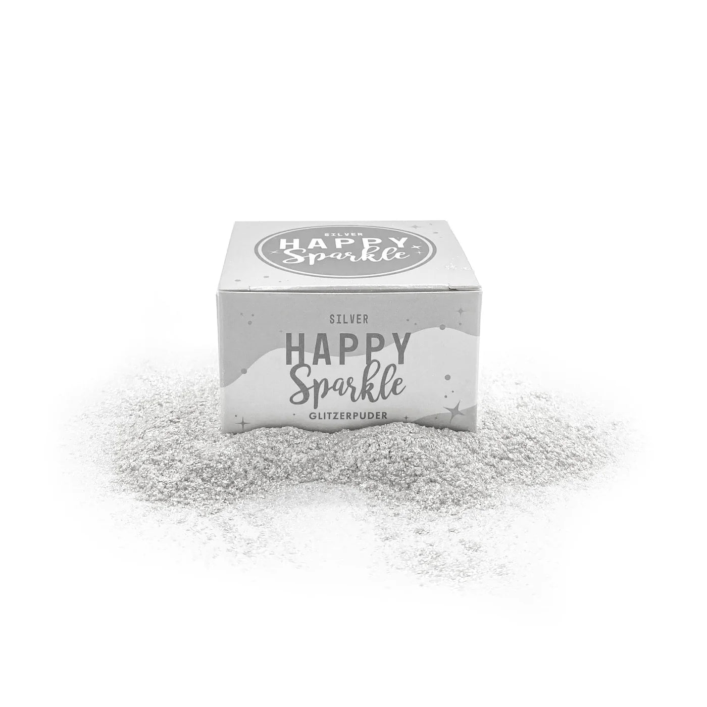 Happy Sprinkles Happy Sparkle Glitzer Silber 12g