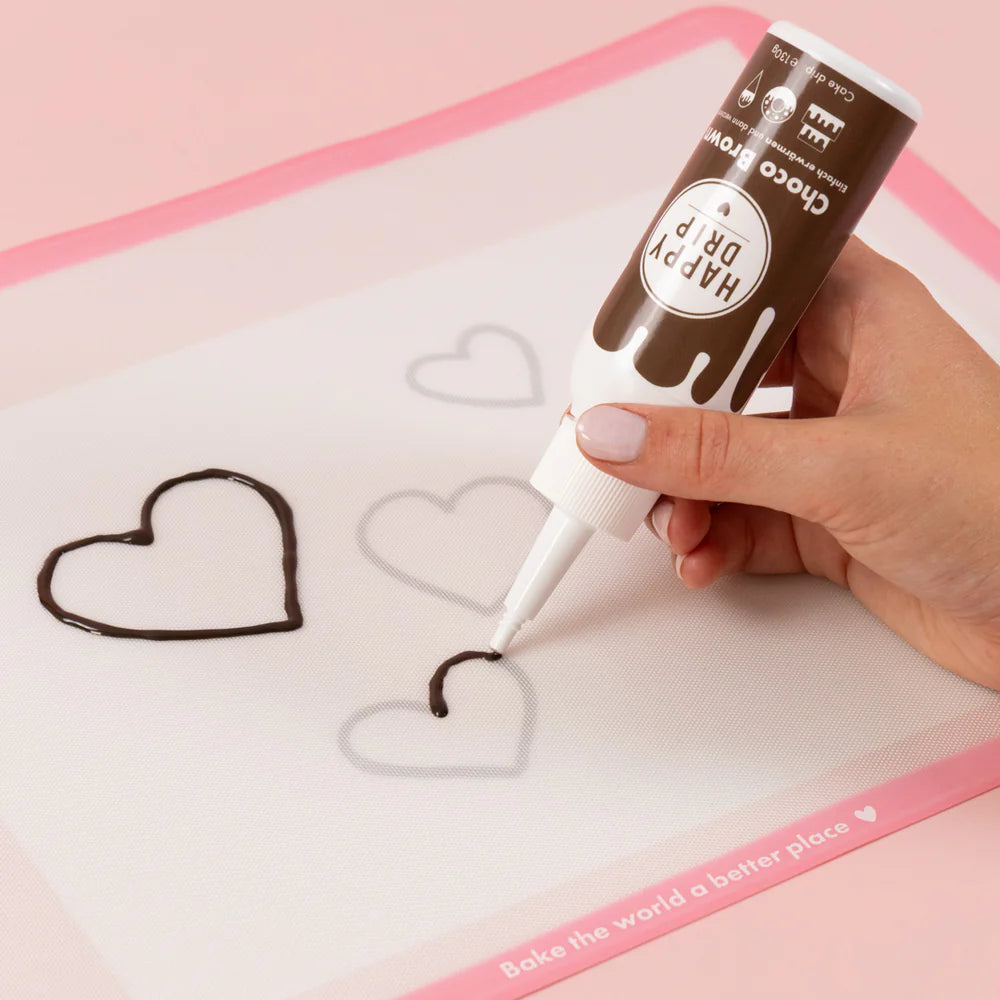 Happy Drip Choco Brown Dripcake