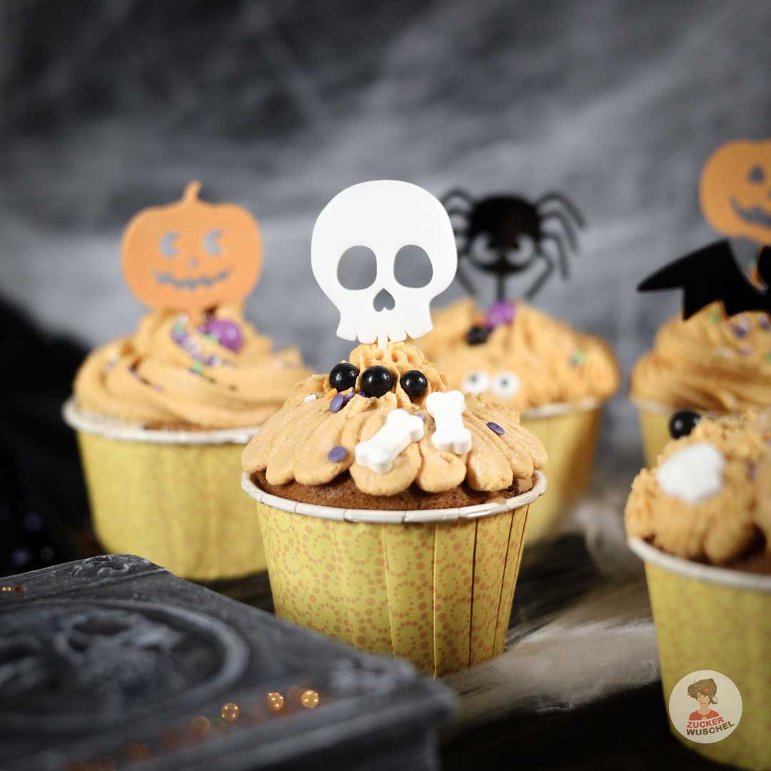 Halloween Mini Cupcake Topper Set