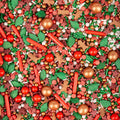 Weihnachtsstreusel Mix Rot Grün Lebkuchenmännchen