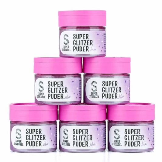 SuperGlitzerPuder Lila Super Streusel