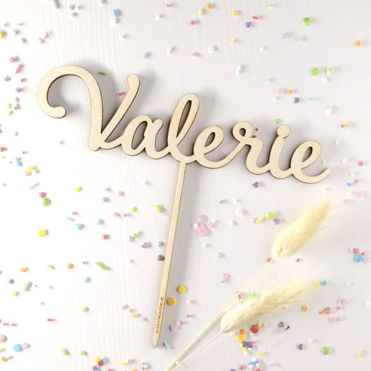 Cake Topper personalisiert Geburtstag