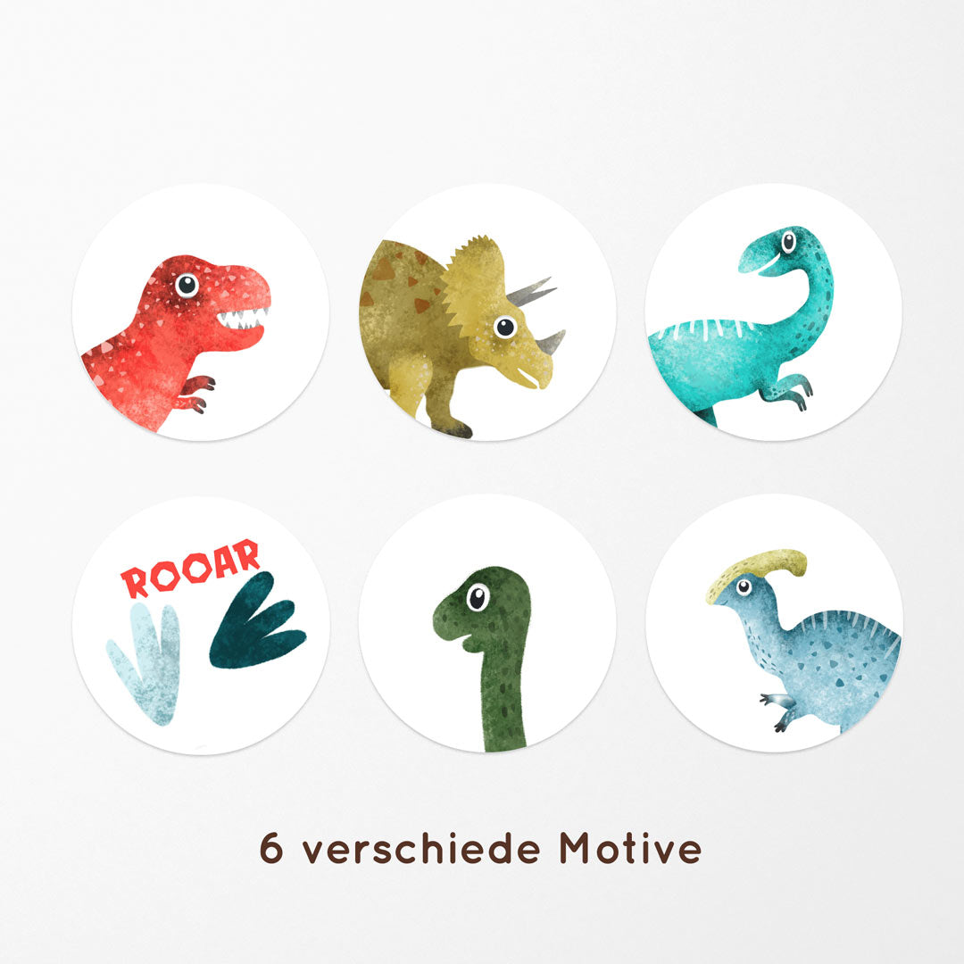 Muffinaufleger Dinos Dinosaurier Motive