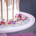 Torte Boho Style Blütenstreusel