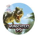 Tortenbild Dinosaurier T-Rex Wunschtext
